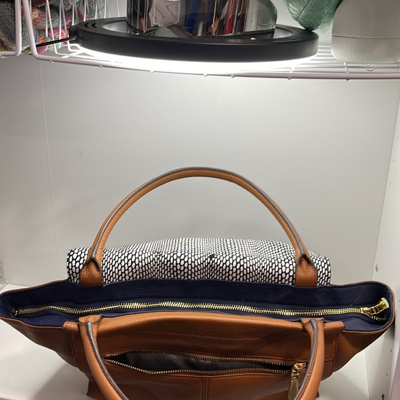 Vince Camuto Leather Shoulder Bag - Picture 5 of 11